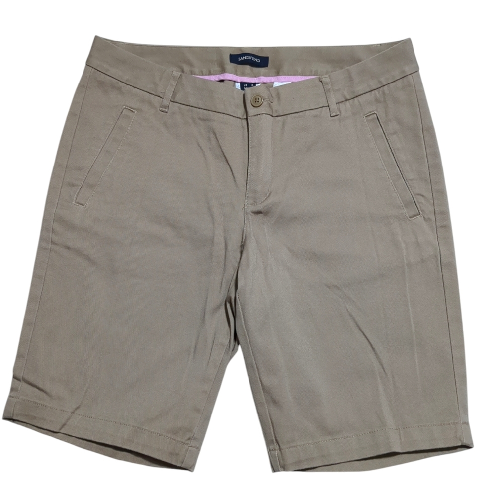 Lands' End Khaki Shorts